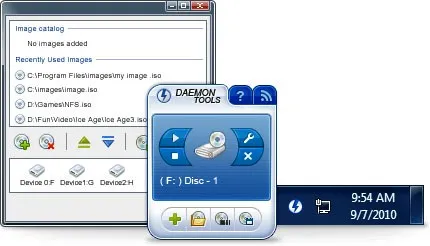 Daemon Tools Lite 2011 meghajtó emulátor