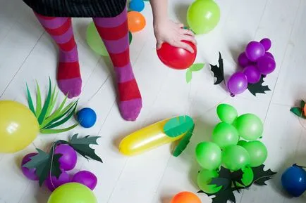 Детски рожден ден украса топки, майсторски класове, идеи и снимки, както новинарски портал vtemu - винаги