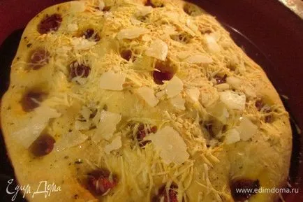 Focaccia cu rosii uscate si reteta parmezan 👌 cu imagini pas cu pas, vom mânca acasă rețete de gătit