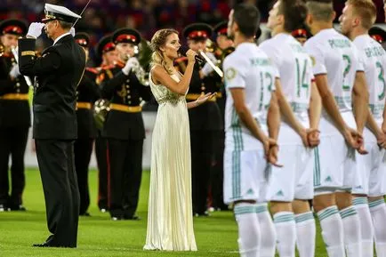 Tűzijáték, a telt ház a lelátókon és a patkó Army CSKA megnyitotta az új stadion - szeptember 11, 2016 -