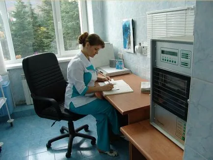 Снимки на терапевтични процедури в комплекса на Крим, Partenit