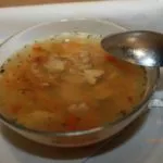 Елда супа без месо с крутони