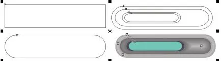 Imitație 3d - lecții Corel Draw