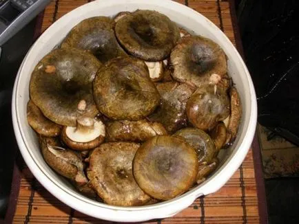 Gomba téli receptek forró módja (pácolt ecetes nélkül) fotó