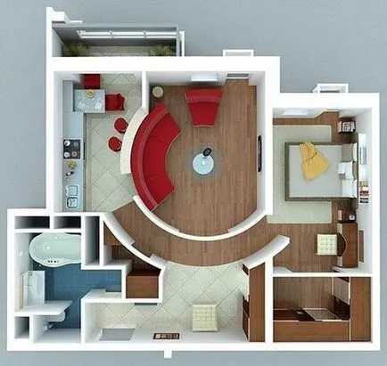 Мога ли да направя едностаен апартамент от една спалня