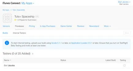 Ios 8 beta de testare cu testflight