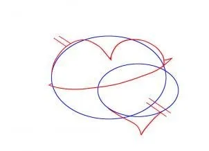 Cum de a desena o inima cu o săgeată în etape