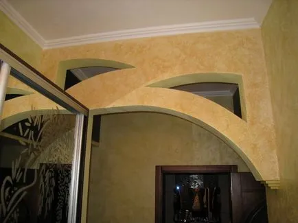 Cum de a decora stuc decorative arc în repararea de apartamente