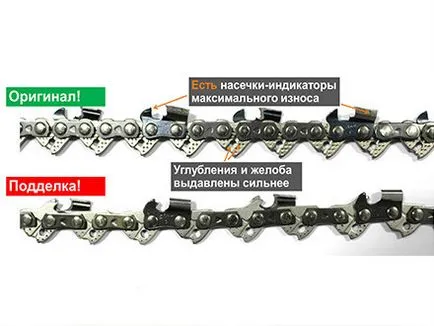 Как да се различи оригиналната верижни триони фирма спокойствие (STIHL), който се различава от фалшифициране