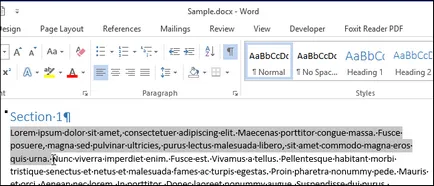Как да преместите или копирате текста в слово 2013 без да се използват в клипборда