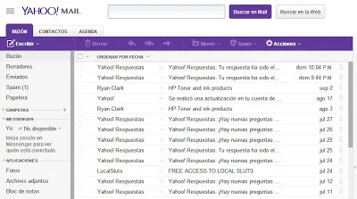 Hogyan nyomtatni egy e-mail yahoo, Alkalmazás