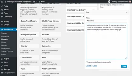 Cum se instalează ghid BuddyPress pentru a instala și configura plugin-ul, totul despre WordPress