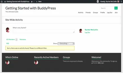 Hogyan kell telepíteni BuddyPress útmutató telepíteni és beállítani a plugin, minden a wordpress