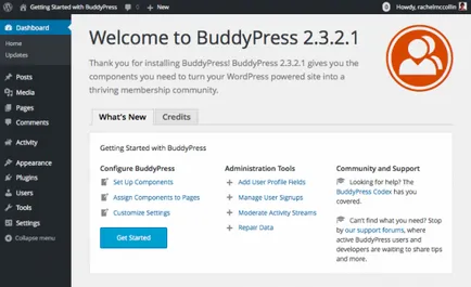 Hogyan kell telepíteni BuddyPress útmutató telepíteni és beállítani a plugin, minden a wordpress