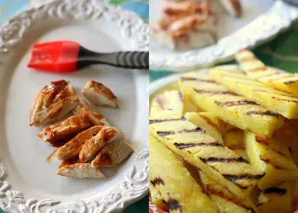 Cum de a găti Quesadilla cu ananas și carne de pui - reteta, ingredientele și imagini