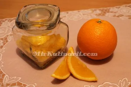 Hogyan készítsünk egy illatos narancs cukor