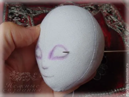Как да направите триизмерна кукла лице - честни майстори - ръчна изработка, ръчно изработени