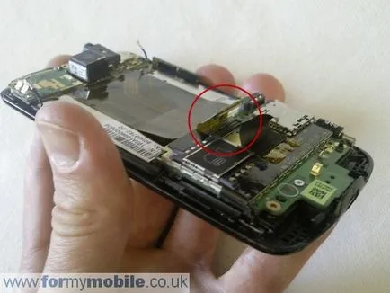 Hogyan szétszedni a telefont HTC Touch HD - blogofolio Romana Paulova