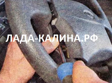 Как да премахнете волана на Lada Kalina без PB и въздушна възглавница, Lada Kalina портал - ремонт,