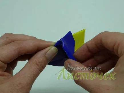 Как да си направим златни рибки от хартия, лист хартия