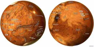 Observațiile Mars, Mars, furtuni de praf