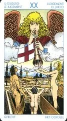 Tarot Judgment Day, jelentését és értelmezését a jóslás, jövendőmondás ingyenes online