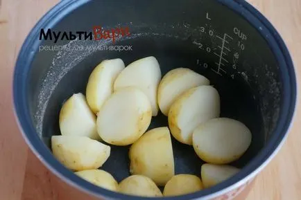 Картофи варени в multivarka - рецепта със снимки