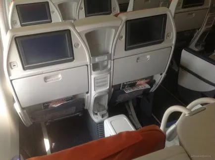 Comfort osztály Aeroflot az útvonalon Habarovszk-Budapest