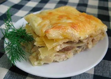 Lasagna otthon - a megfelelő recept