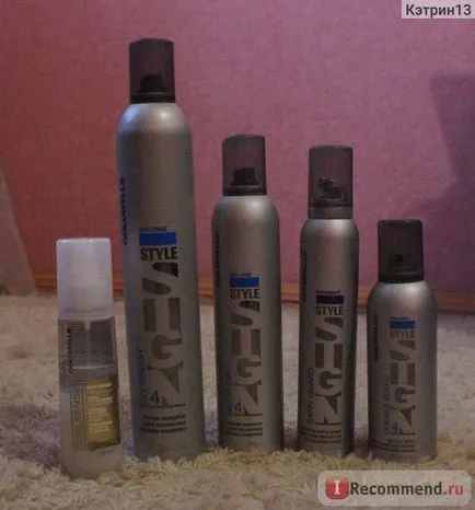 Fixativ spray de Goldwell pentru volum puternic ține apăsat stylesign finisaj mare - «uimitor