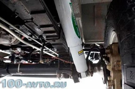 Lift UAZ cipó a kezét (video) - egy független automatikus javítás - száz autó