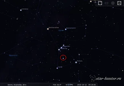 M42 - мъглявината Орион, звезда ловец - Вашият пътеводител в света на астрономията