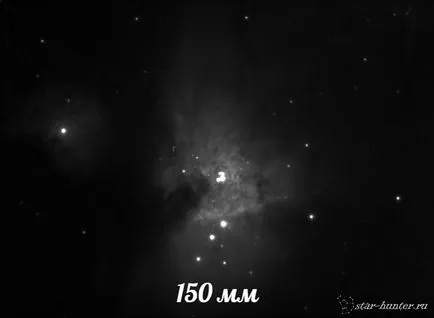 M42 - Nebuloasa Orion, vânător stele - ghid în lumea de astronomie