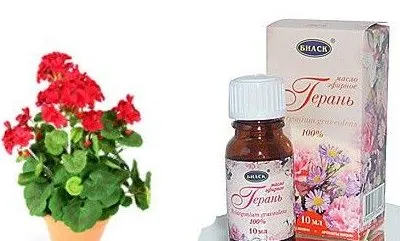 ulei de Geranium utilizate în produsele cosmetice și ginecologie, rețete și recenzii