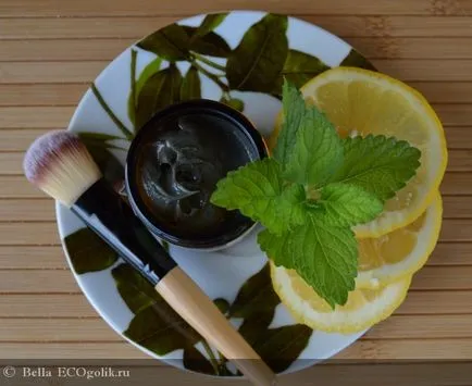 Maszk tonizáló lime és a menta MYCO - felülvizsgálata ekoblogera bella