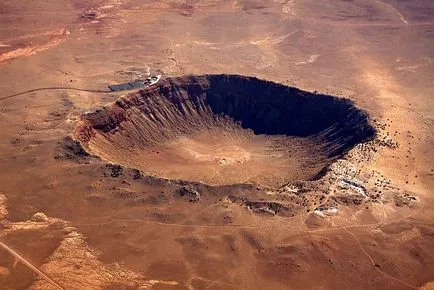 cratere de impact de pe Pământ pe care le puteți vizita