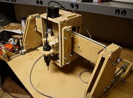 Mini CNC marógép fém kezüket