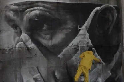 A csernobili volt az első graffiti