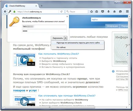 Configurarea Mozilla Firefox - wiki WebMoney