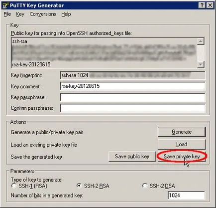 Създаване шпакловка за публичен ключ (без парола) на сървъра на SSH - администратор на
