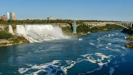 Niagara - egy folyó Amerikában az egyedülálló vízesései