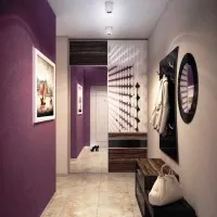 Wallpaper в коридора за светлина снимка врати, дизайнерски варианти, съвети