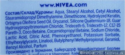 Öblítés NIVEA luxus hosszú haj