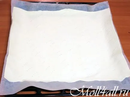Наполеон торта, рецептата със снимка на крайния бутер тесто