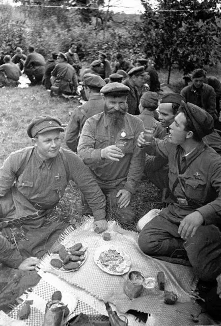 Защо нацистите се страхували и мразени съветски партизани, руски Seven