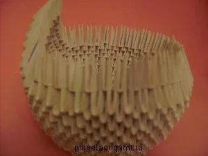 Crafts Origami module animale mari și o lebădă cu microni și video