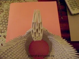 Crafts Origami module animale mari și o lebădă cu microni și video