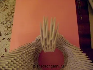 Crafts Origami module animale mari și o lebădă cu microni și video