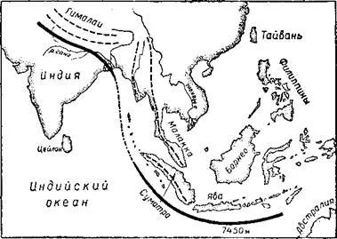 Подводни хребети и пропасти