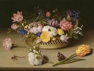 Virágcsendélet híres művészek